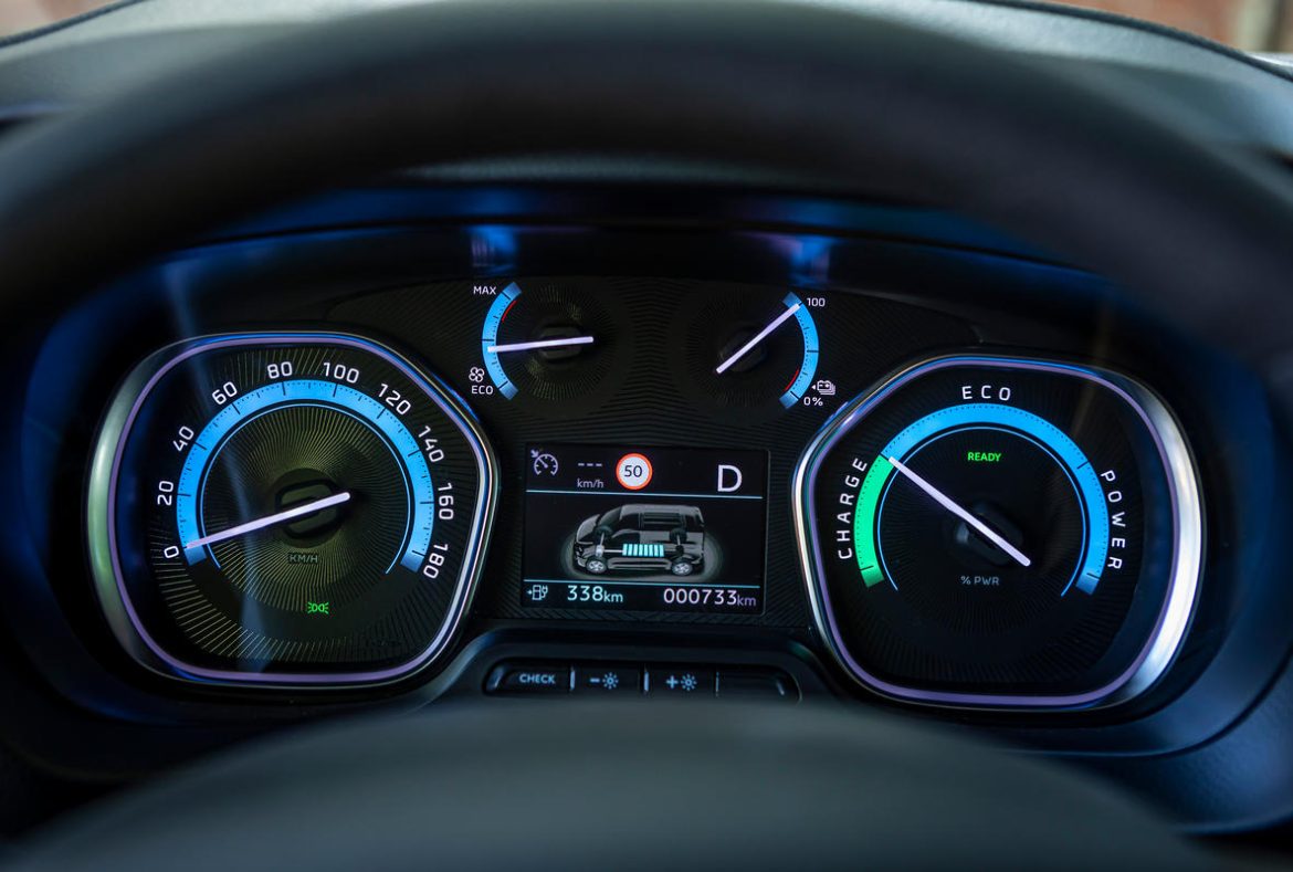 Fiat eScudo Elettrico cruscotto- 11