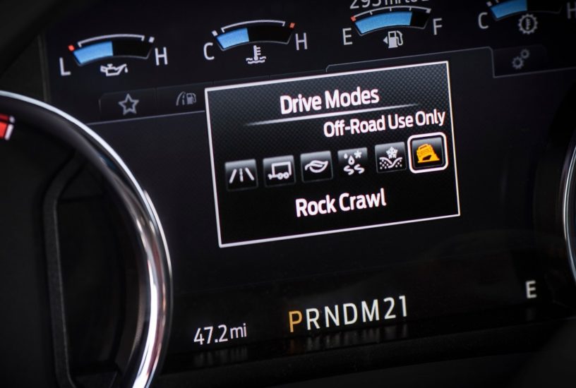 Ford F-Series Super Duty Tremor Off-Road Package cruscotto