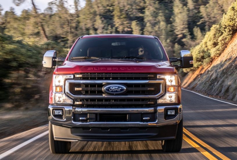 Ford F-Series Super Duty restyling frontale