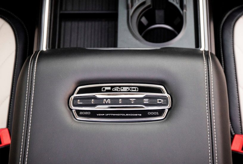 Ford F-Series Super Duty restyling logo Limited