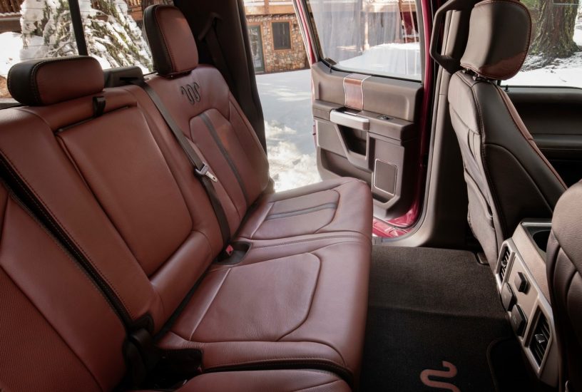 Ford F-Series Super Duty restyling sedili posteriori