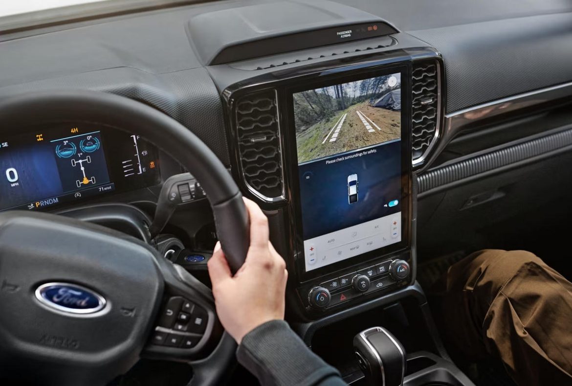 Ford Ranger 2024 Quadro strumenti digitale-08
