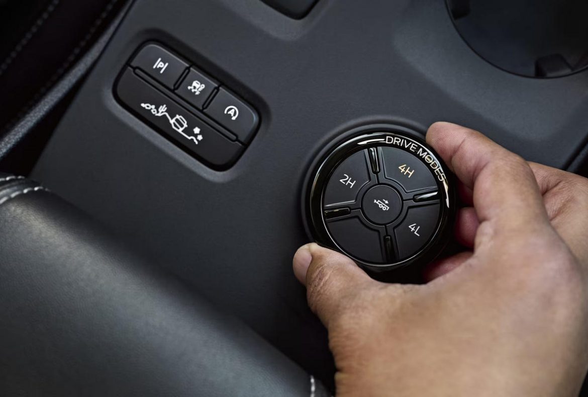 Ford Ranger 2024 selettore mod guida-07
