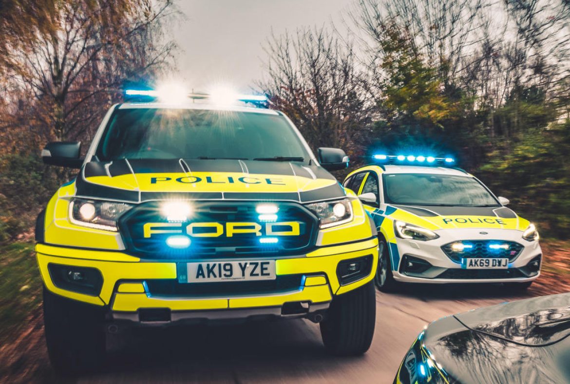 Ford Ranger Raptor Police, frontale - 08