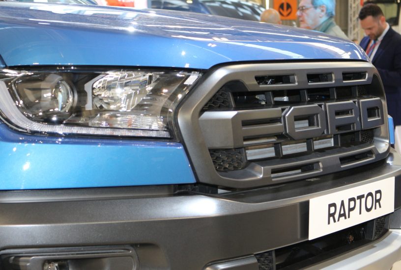 Ford Ranger Raptor Transpotec 2019 mascherina