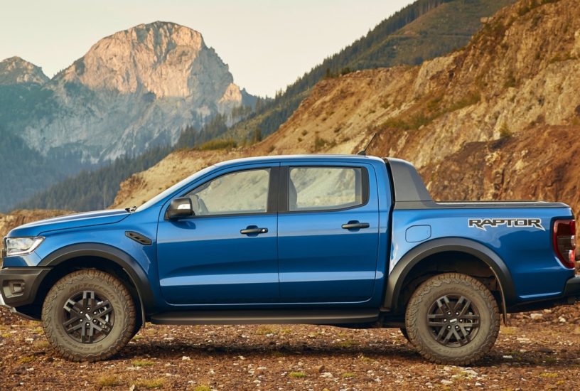 Ford Ranger Raptor profilo