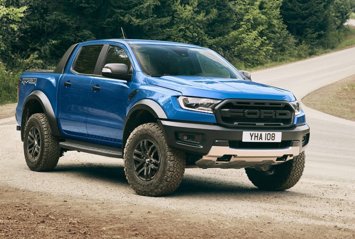 Ford Ranger Raptor , tre quarti anteriore- 12