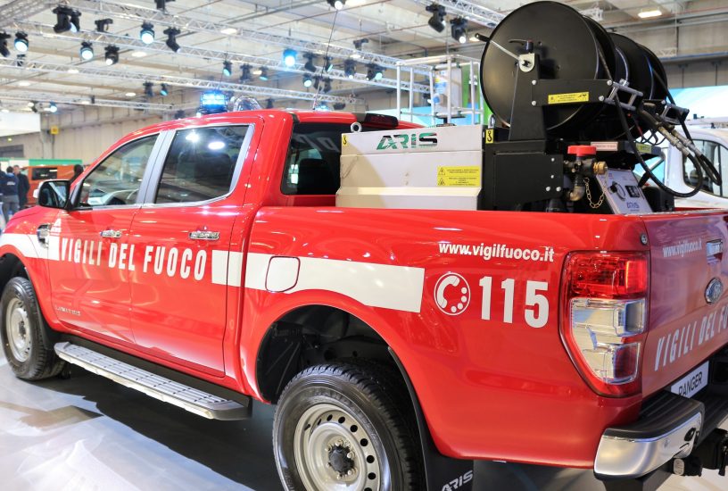 Ford Ranger Transpotec 2019 tre quarti posteriore