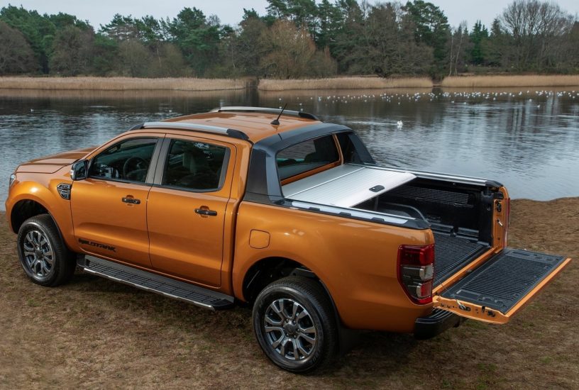 Ford Ranger restyling 2019 vista dall'alto