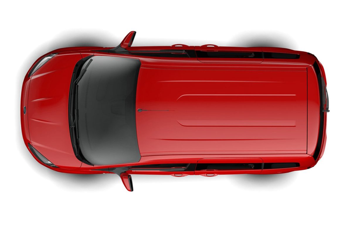 Ford Tourneo Courier vista alto