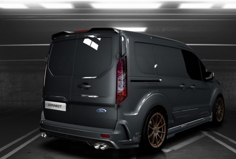 Ford Transit Connect MS-RT tre quarti posteriore