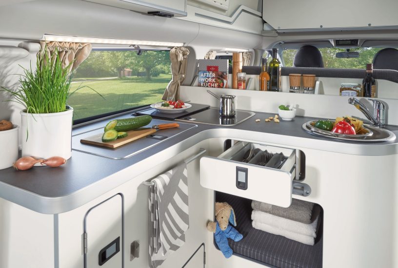Ford Transit Custom Nugget cucina
