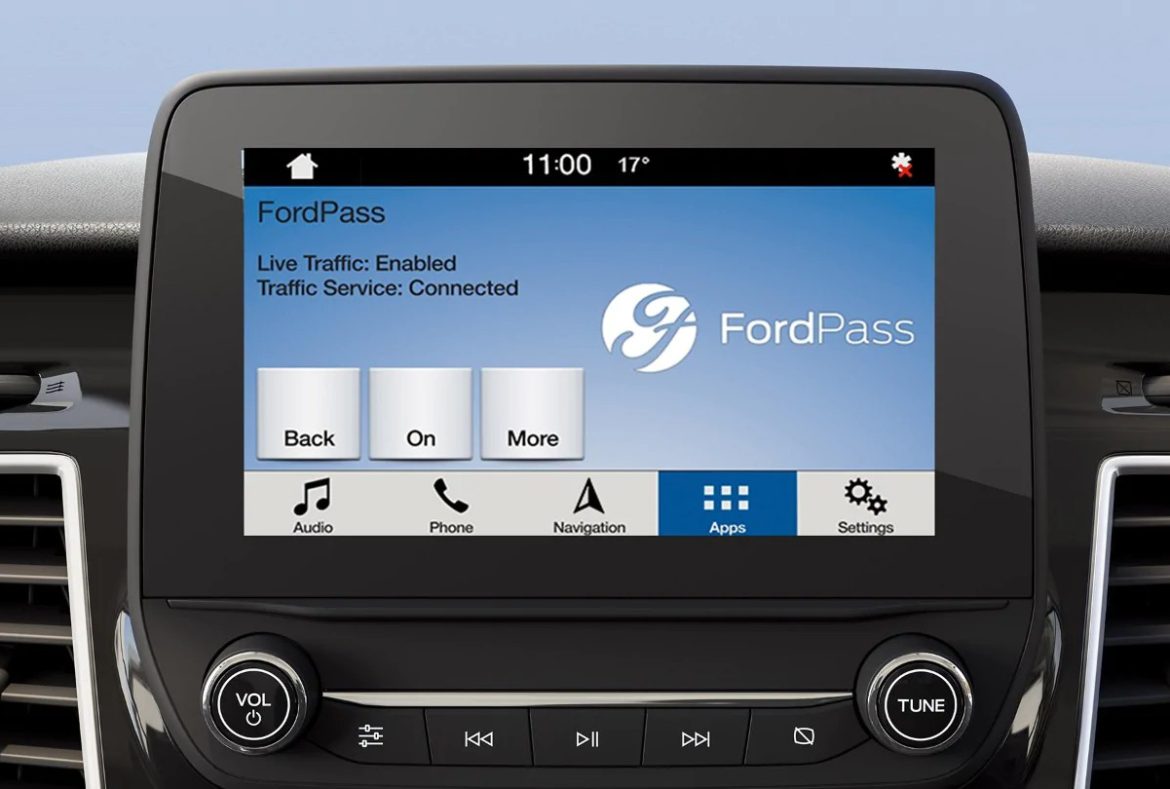 Ford Transit chassis,display navigatore - 02