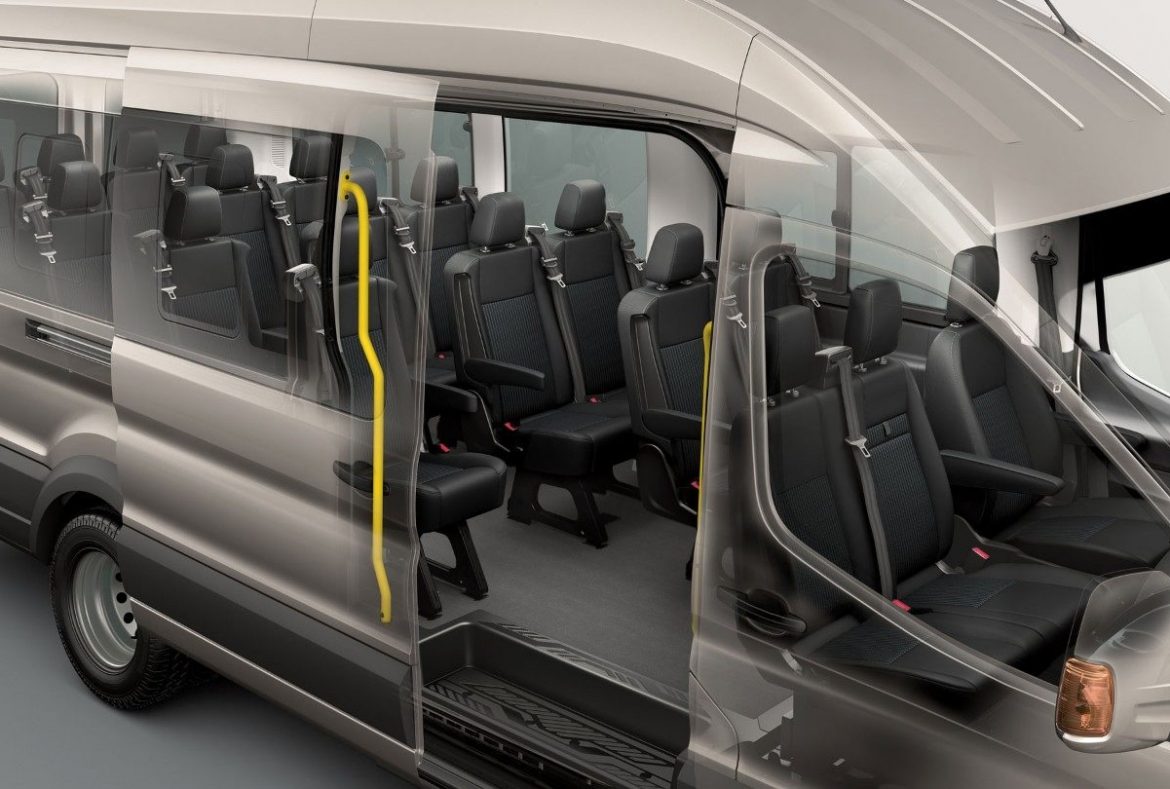 Ford Transit combi minibus - interni ed abitacolo - Mezzi Commerciali
