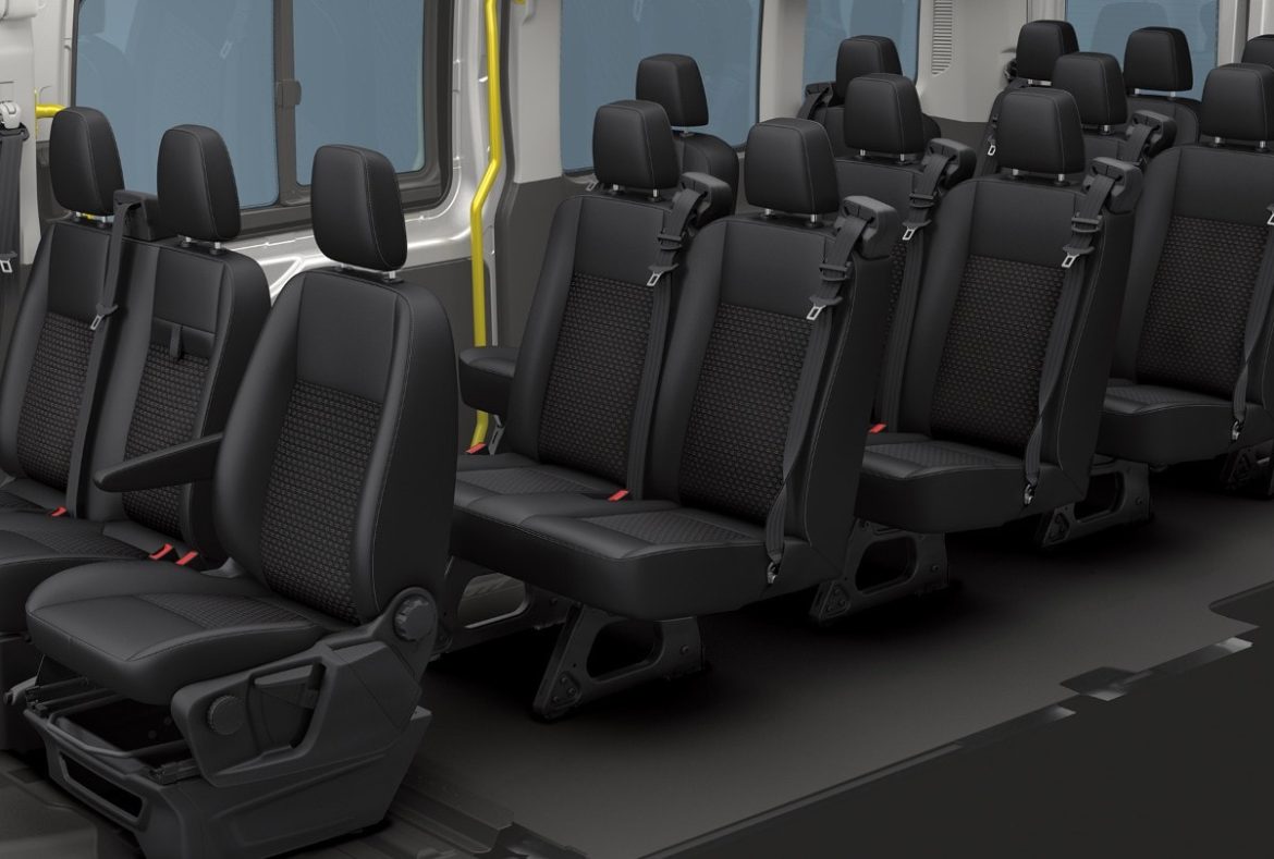Ford Transit minibus, configurazione posti- 04