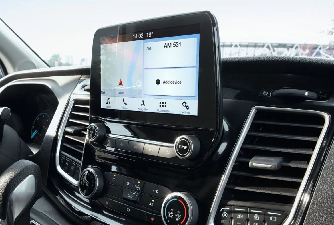 Ford Transit van, cruscotto - 02