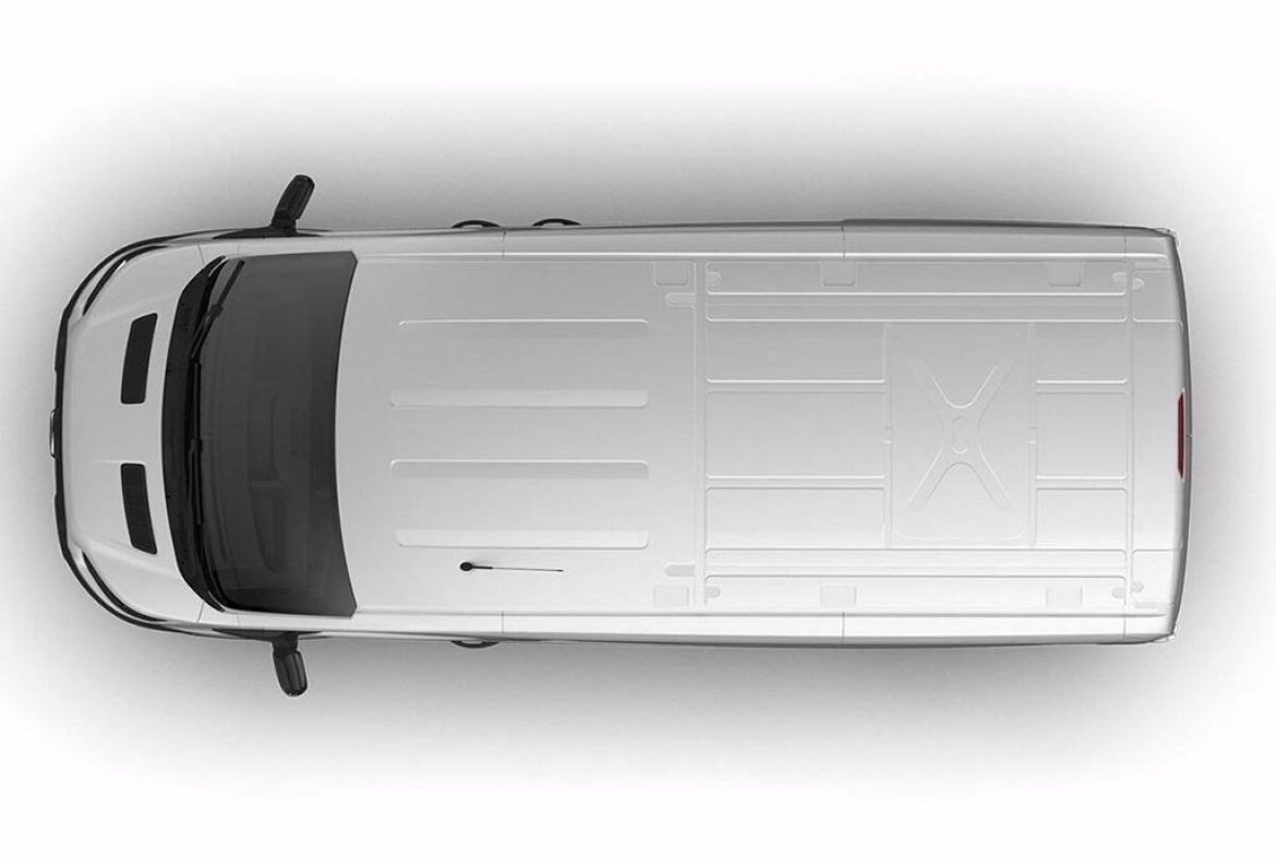 Ford Transit van, tetto - 13