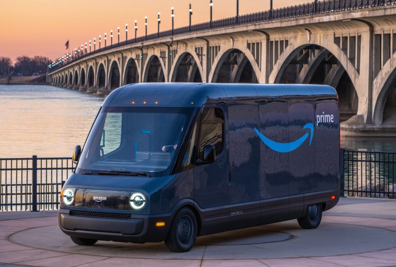 Furgone elettrico Amazon Rivian_1