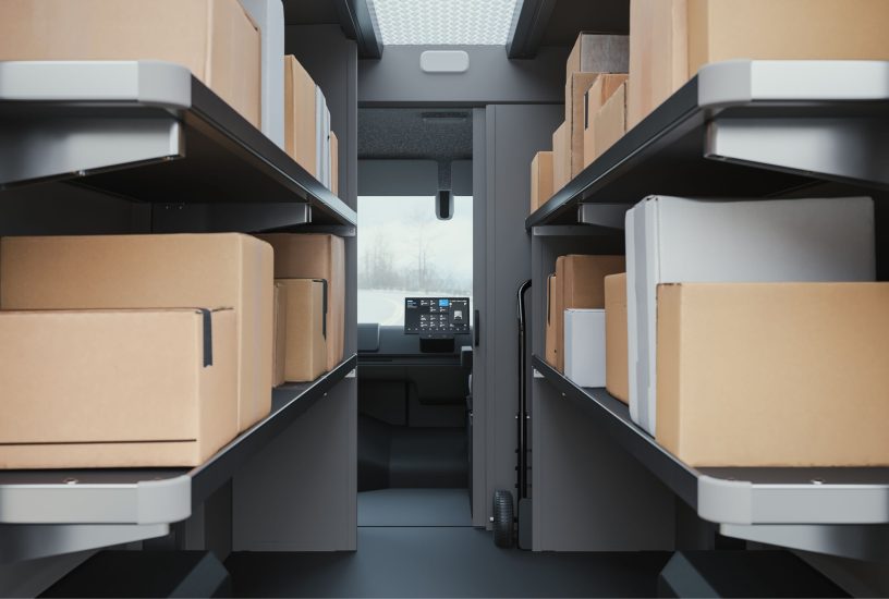 Furgone elettrico Arrival