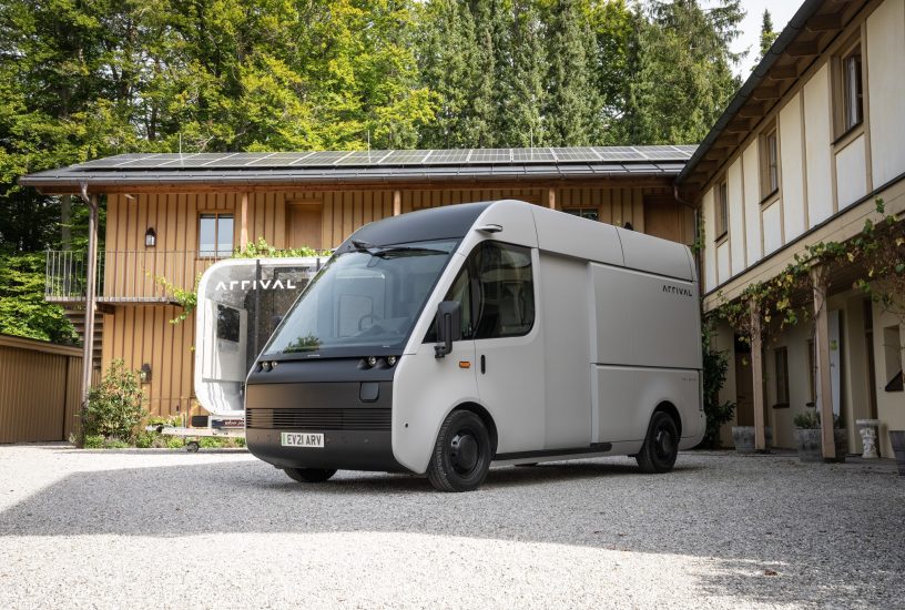 Furgone elettrico Arrival