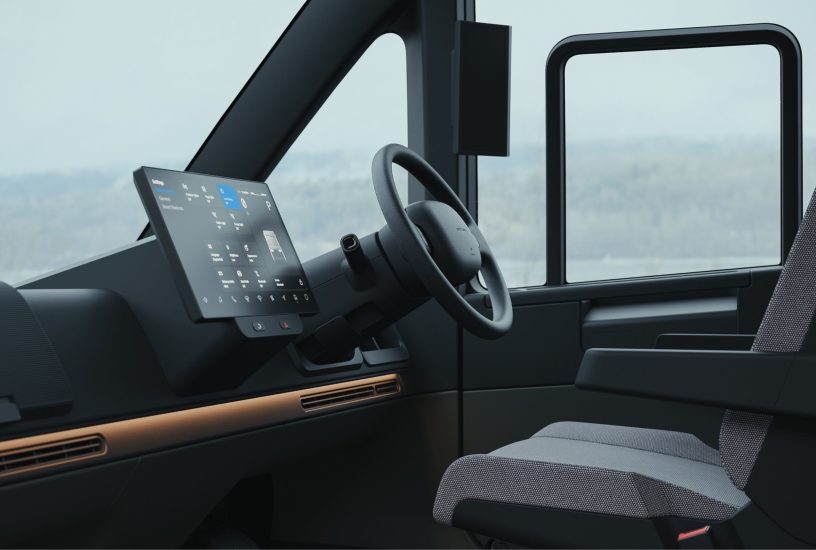 Furgone elettrico Arrival