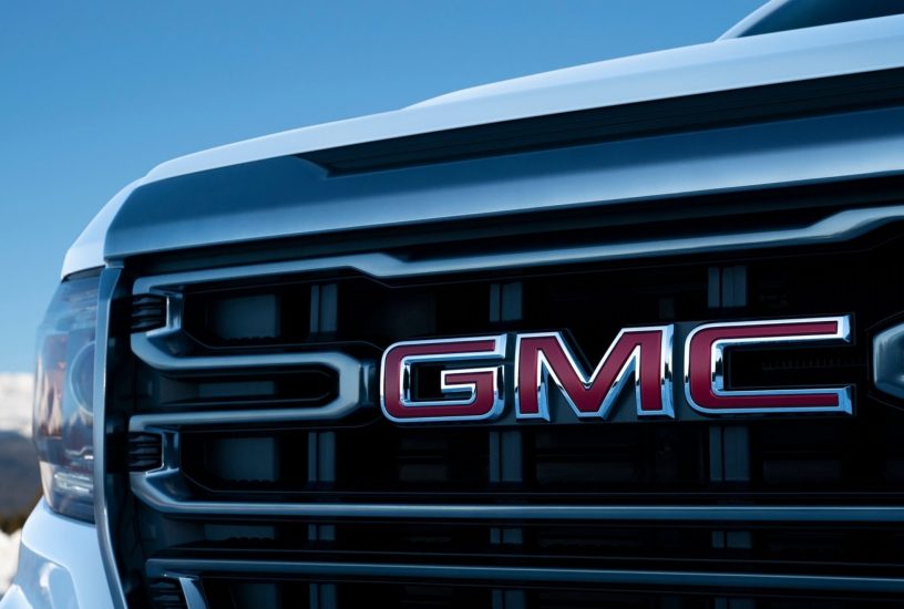 GMC Canyon 2021 mascherina