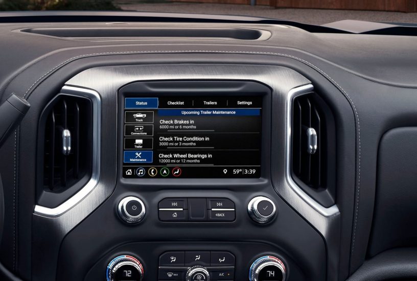 GMC Sierra HD consolle centrale