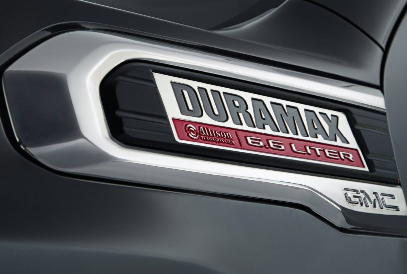 GMC Sierra HD logo Duramax