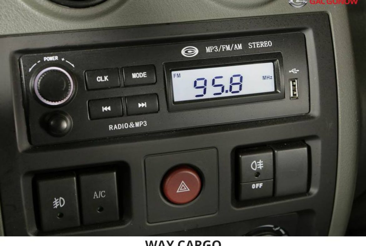 Gac Gonow Way Cago, quadro comandi- 01