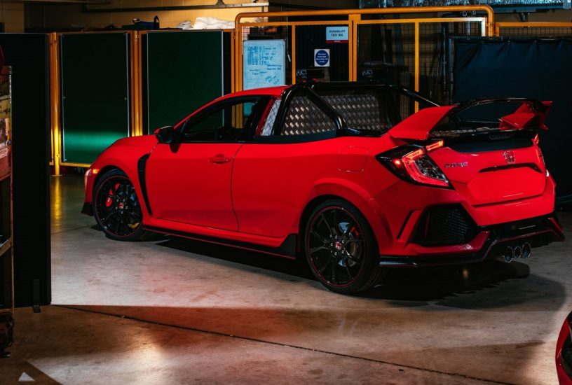 Honda Civic Type R Pickup Truck Concept tre quarti posteriore