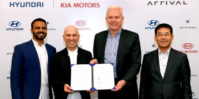 Hyundai e Kia: accordo con Arrival per i veicoli commerciali elettrici