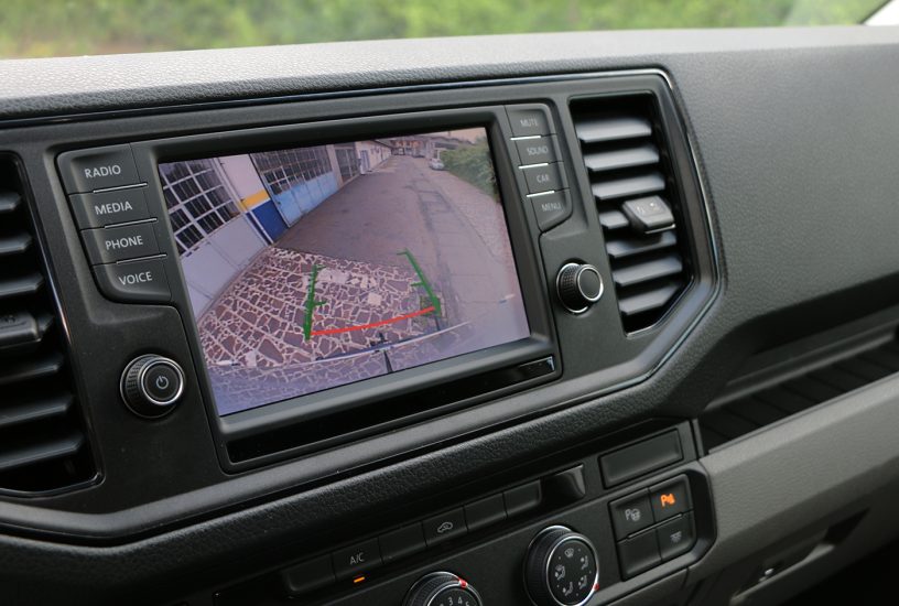 Volkswagen Crafter furgone, display LCD