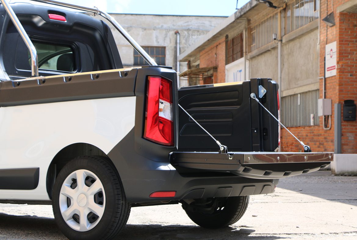 Dacia Dokker pickup, carico