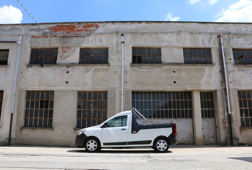 Dacia Dokker pickup, laterale