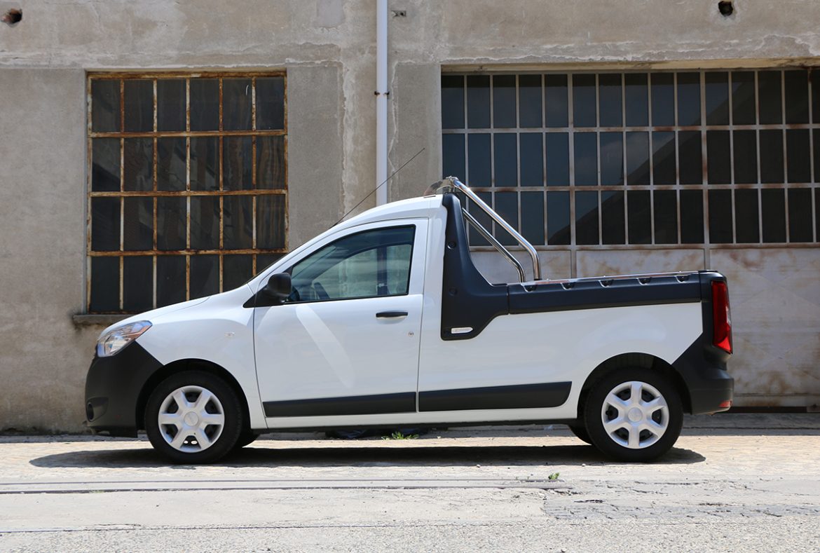 Dacia Dokker pickup, laterale