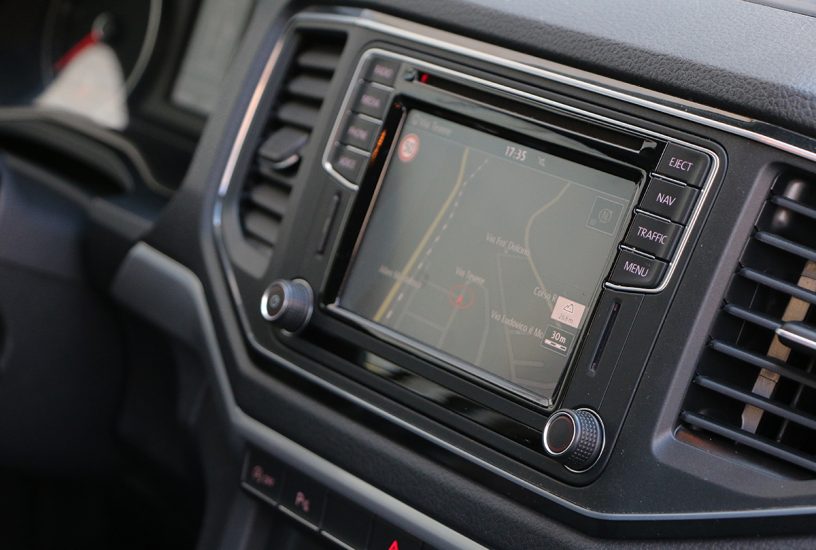 Volkswagen Amarok, display lcd