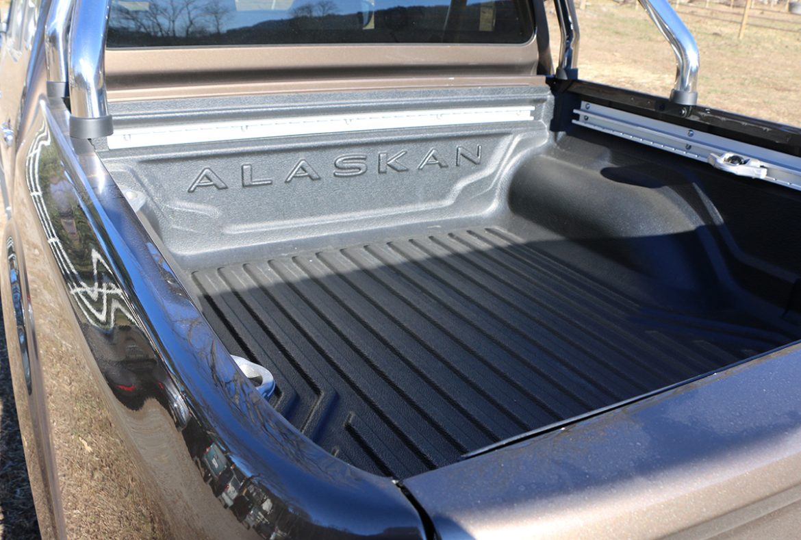 Renault Alaskan pickup, vano carico