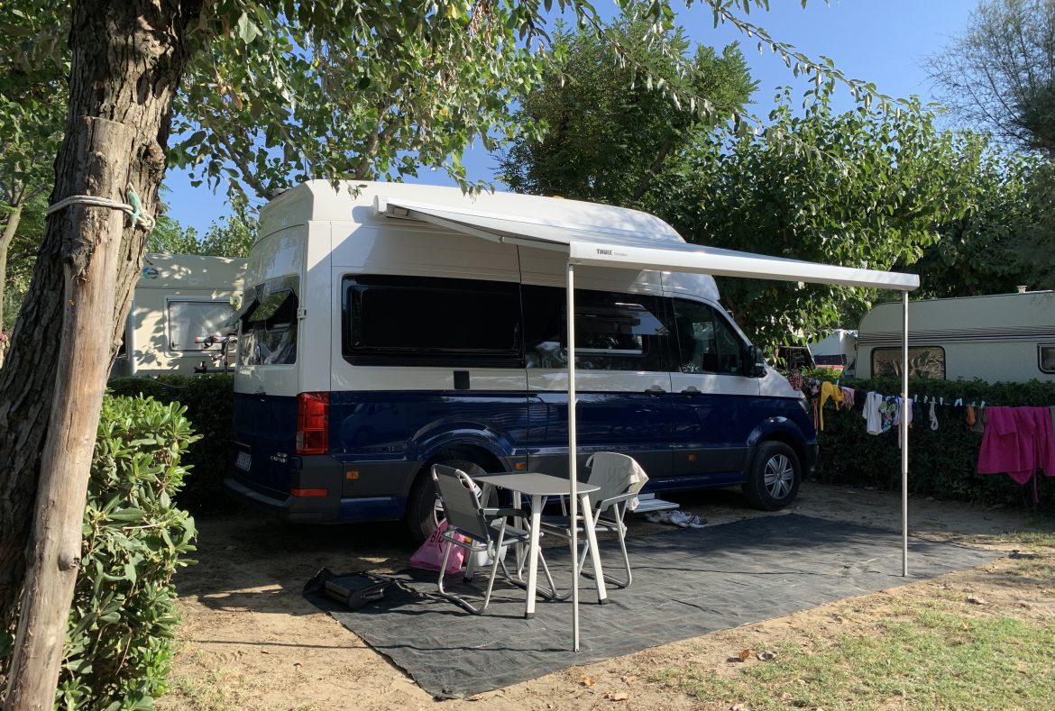 Volkswagen Grand California, veranda