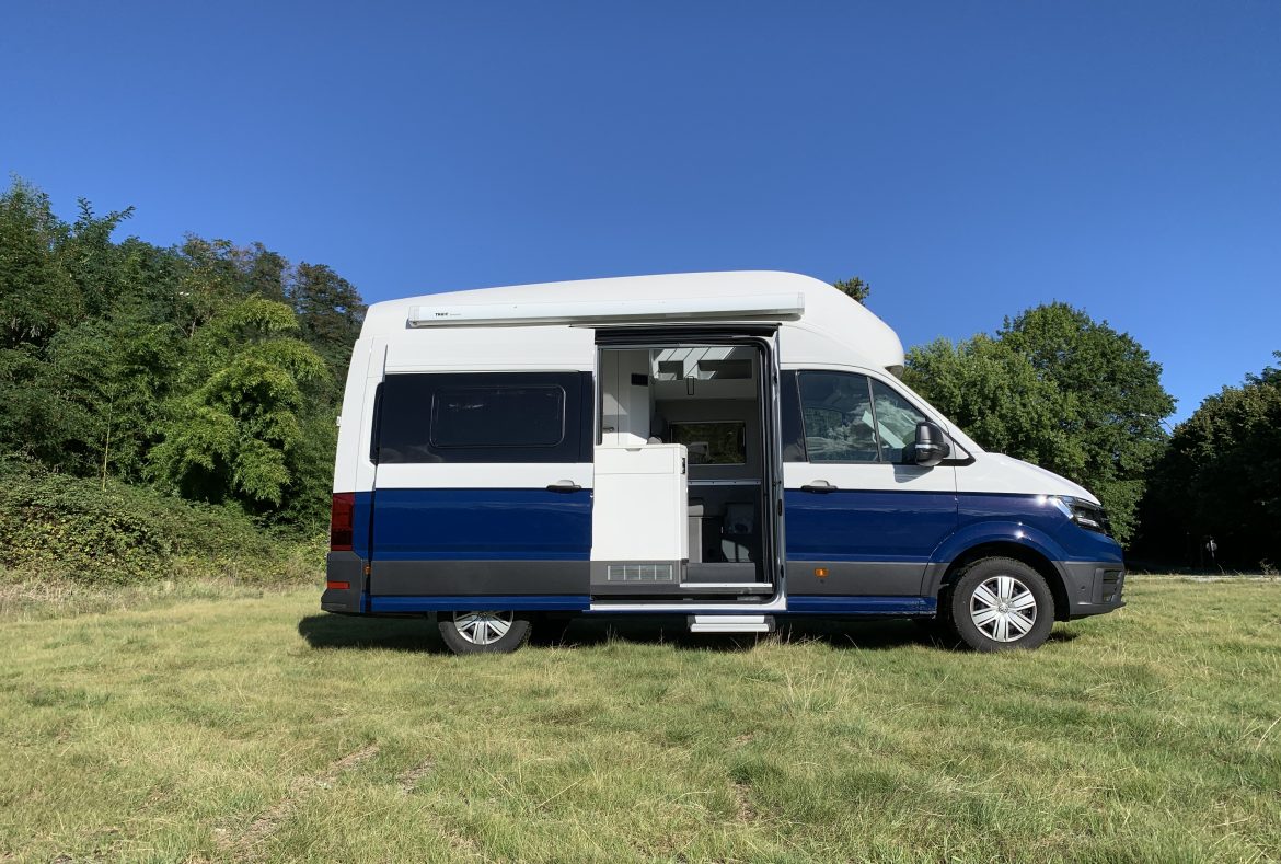 Volkswagen Grand California laterale