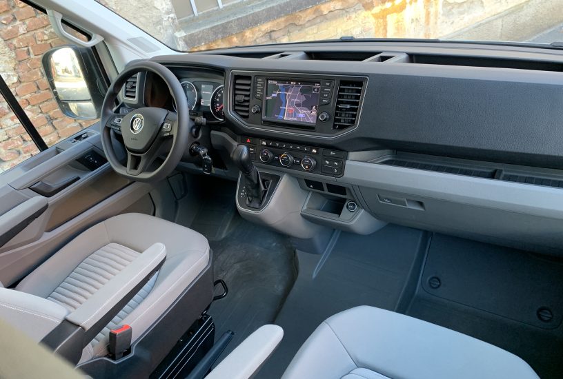 Volkswagen Grand California, postazione di guida