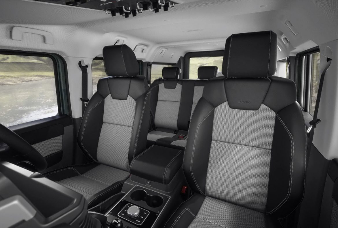 Ineos Grenadier interno finiture sedute- 15