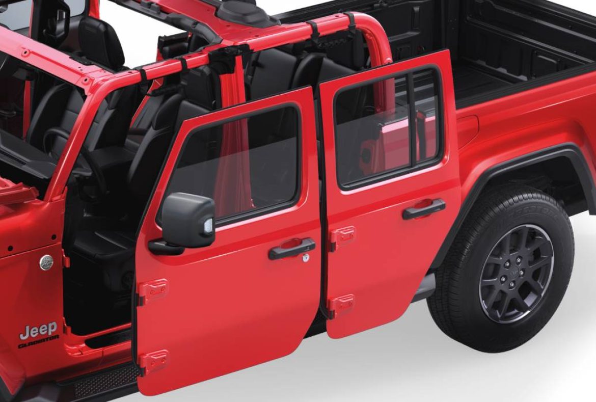 Jeep Gladiator, portiere rimovibili- 01