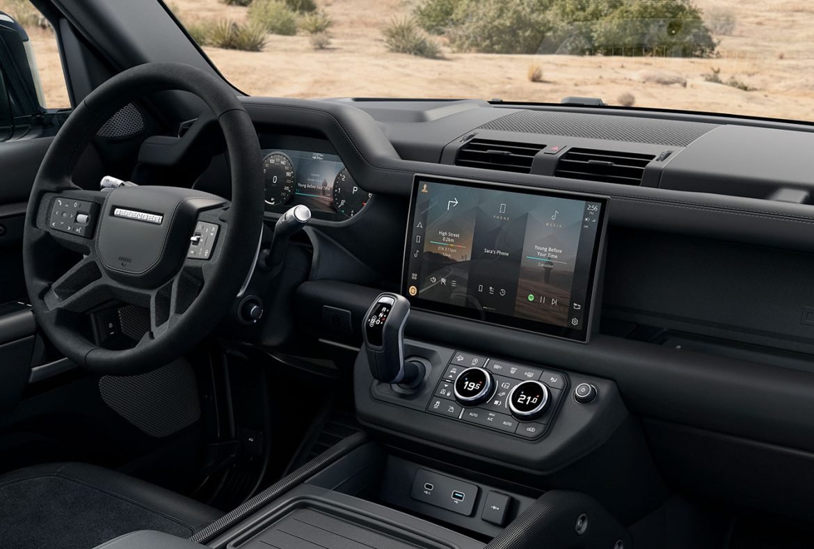Land Rover Defender, interno abitacolo- 23