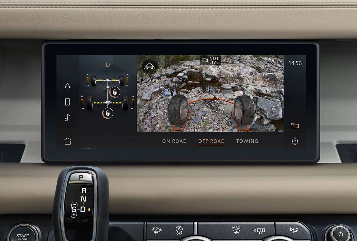 Land Rover Defender, navigatore - 10