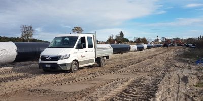 Bonatti sceglie MAN TGE per svolgere le attività nei cantieri