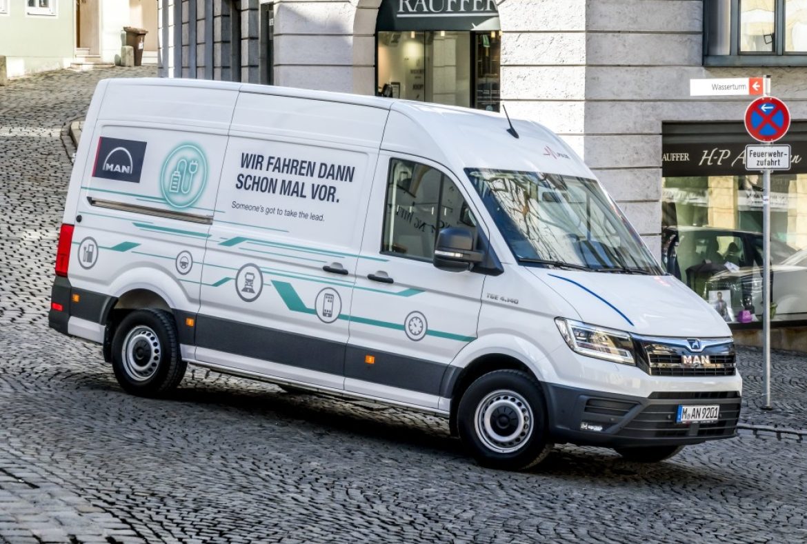 MAN eTGE Furgone elettrico laterale- 07