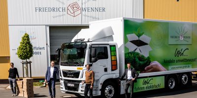 Friedrich Wenner GmbH sceglie il MAN eTGM