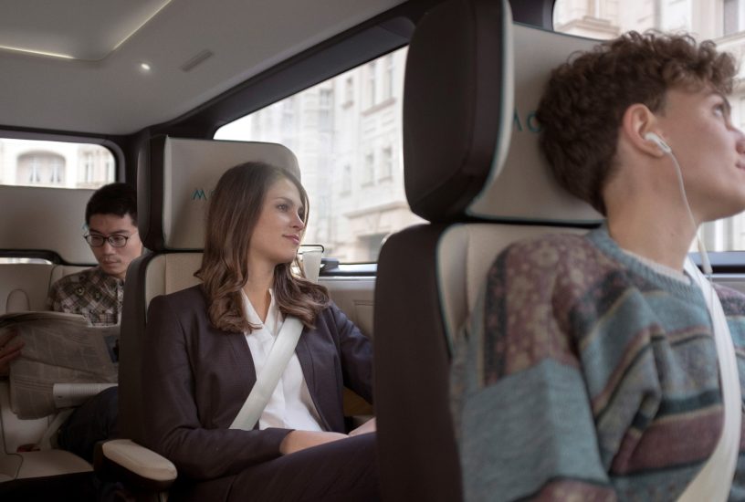 MOIA präsentiert Ride-Pooling-Konzept mit weltweit erstem elektrischen Ridesharing-Fahrzeug