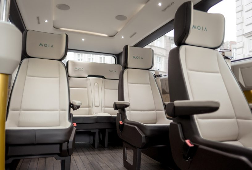 MOIA ride pooling abitacolo 3