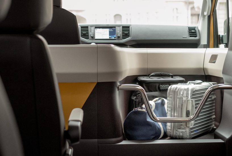 MOIA ride pooling vano bagagli